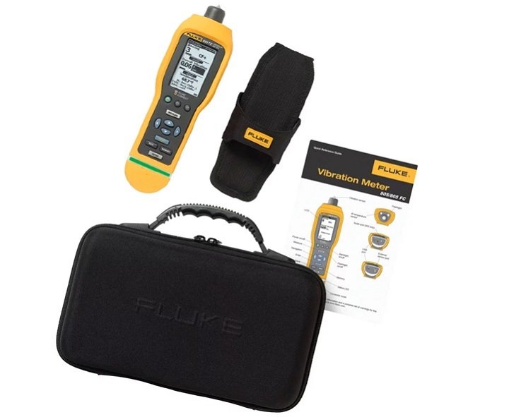 Máy đo độ rung Fluke 805 nhỏ gọn, nhiều phụ kiện đi kèm Máy đo độ rung Fluke 805 nhỏ gọn, nhiều phụ kiện đi kèm