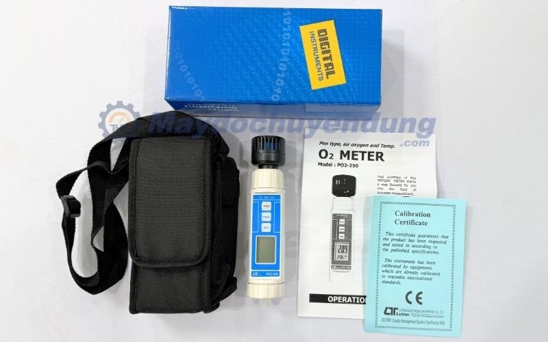 Máy đo khí Oxy Lutron PO2-250 chính hãng