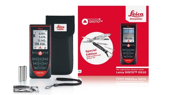 Laser Leica Disto D510 thiết kế nhỏ gọn, thân thiện với người dùng. Laser Leica Disto D510 thiết kế nhỏ gọn, thân thiện với người dùng.