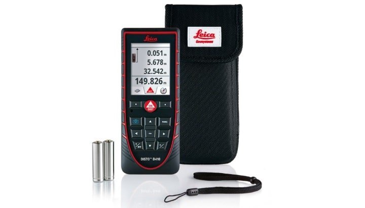 Máy đo khoảng cách laser Leica D410 giúp đo lường đa dạng Máy đo khoảng cách laser Leica D410 giúp đo lường đa dạng