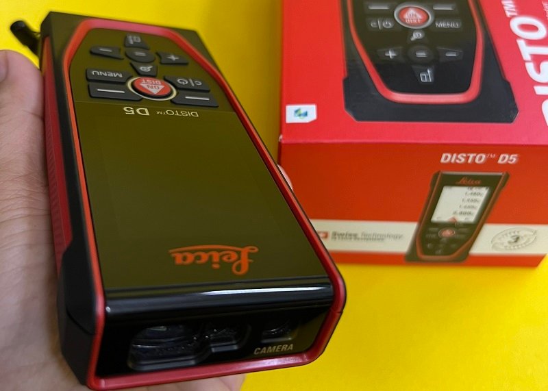 Leica Disto D5 200m tích hợp nhiều ứng dụng thông minh, kết nối linh hoạt