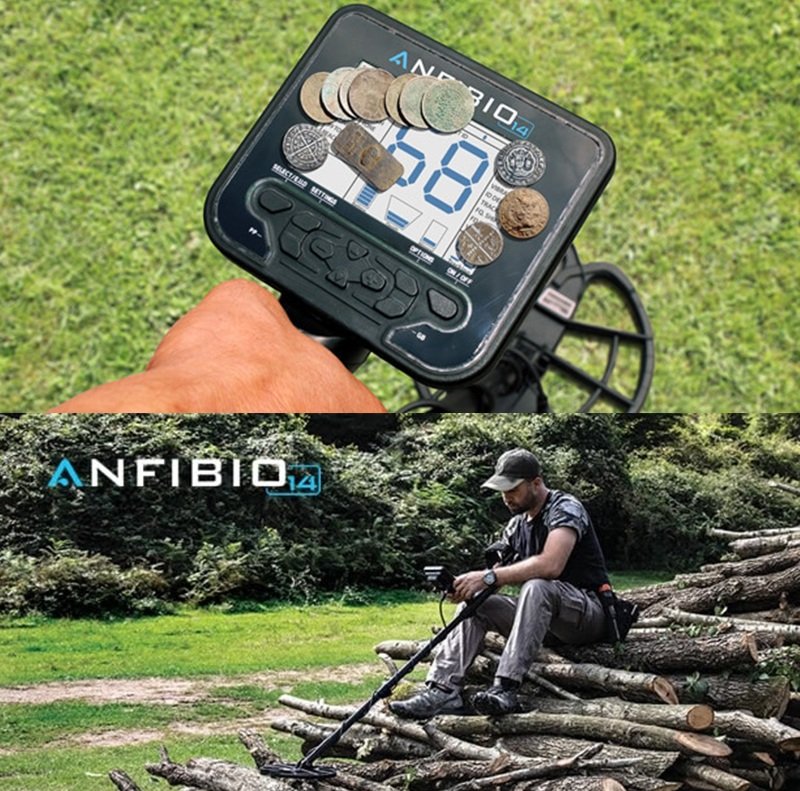 Máy dò kim loại chống nước Nokta Anfibio 14