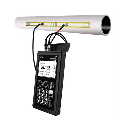Máy đo lưu lượng dòng chảy cầm tay bằng sóng siêu âm Pflow P117