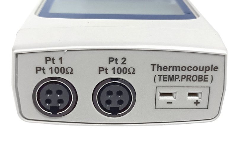Đầu kết nối của máy đo nhiệt độ 2 kênh Lutron TM-9017SD