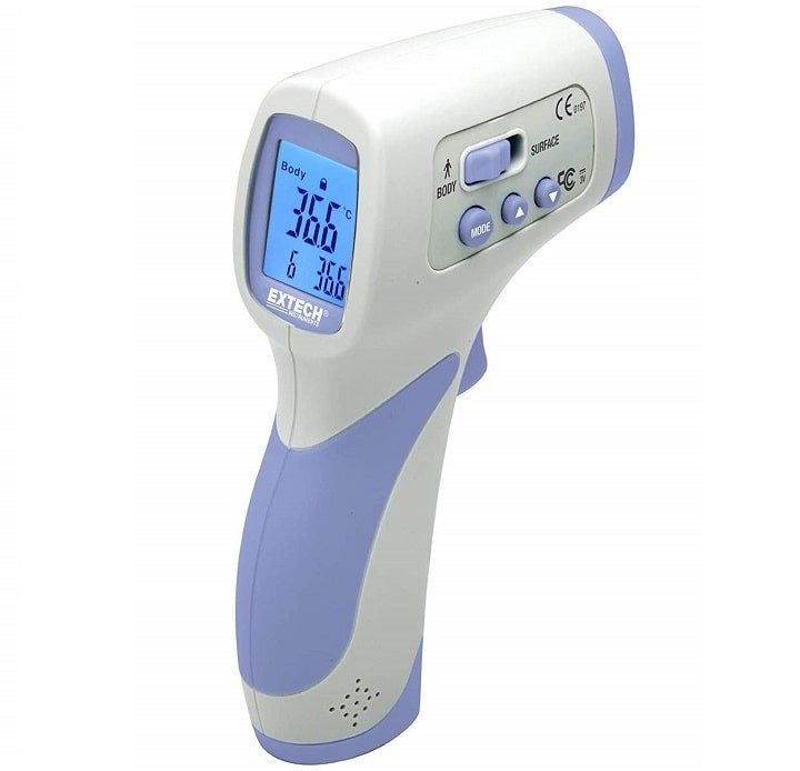 Extech IR200 kiểu dáng nhỏ gọn đo linh hoạt Extech IR200 kiểu dáng nhỏ gọn đo linh hoạt