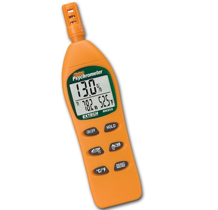 Máy đo độ ẩm nhiệt độ Extech RH300 đa tính năng, tuổi thọ cao