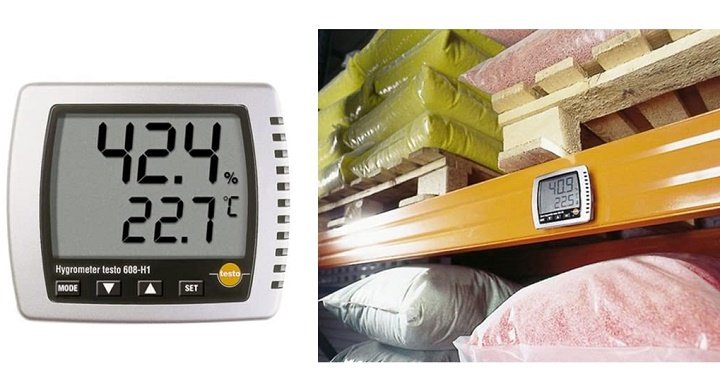 Testo 608-H1 đo nhiệt độ, độ ẩm đa năng Testo 608-H1 đo nhiệt độ, độ ẩm đa năng