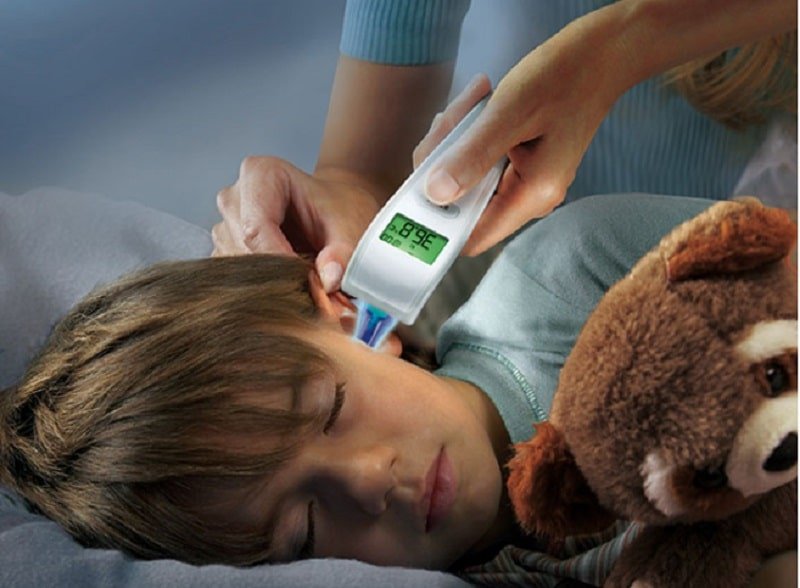 hiệt kế điện tử Microlife IR1DQ1-1 hoạt động dựa trên nguyên lý thu tín hiệu bức xạ hồng ngoại