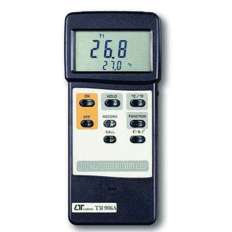 Máy đo nhiệt độ tiếp xúc kép Lutron TM-906A