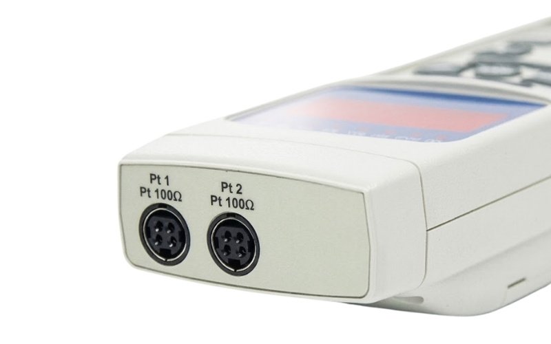 Đầu kết nối của máy đo nhiệt độ tiếp xúc Lutron TM-9027SD