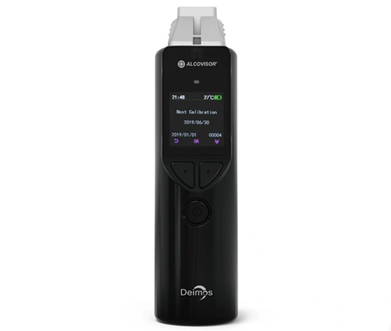 Máy đo nồng độ cồn Alcovisor Deimos đo chính hãng Máy đo nồng độ cồn Alcovisor Deimos đo chính hãng