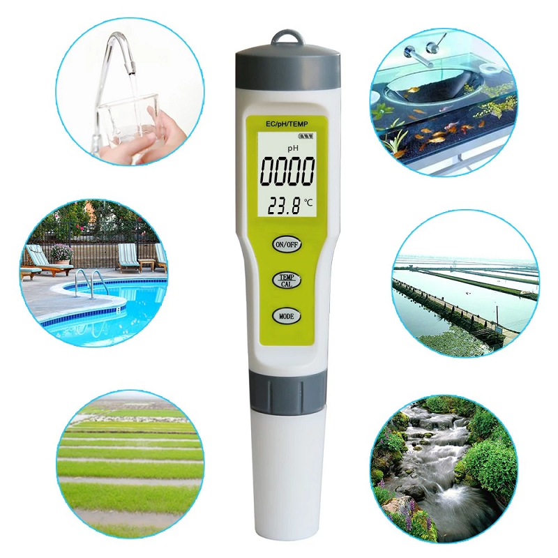 Bút đo pH/EC/Nhiệt độ chống nước EZ-9902 Bút đo pH/EC/Nhiệt độ chống nước EZ-9902
