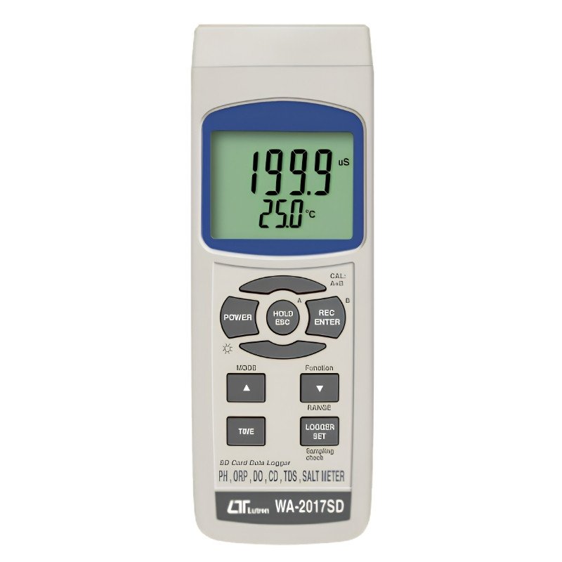 Máy đo pH/ORP, DO, CD, TDS, độ mặn Lutron WA-2017SD