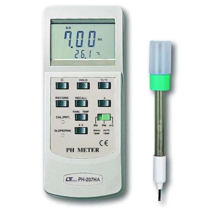 Máy đo pH trong thực phẩm Lutron PH-207HA