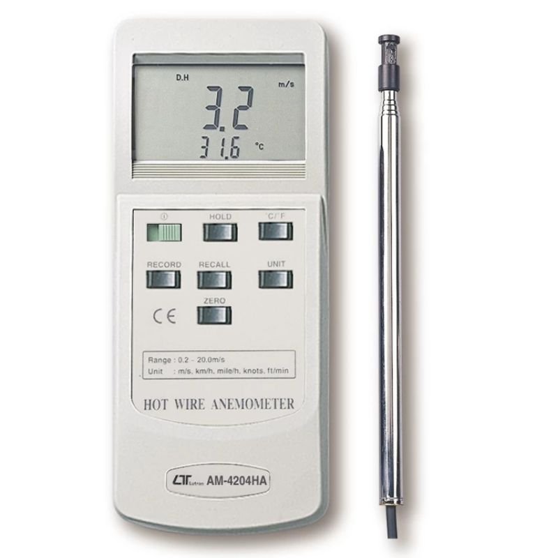 Lutron AM-4204HA cảm biến dây nhiệt đo tốc độ gió và nhiệt độ