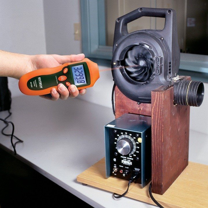 Máy đo tốc độ vòng quay Extech RPM33 Máy đo tốc độ vòng quay Extech RPM33