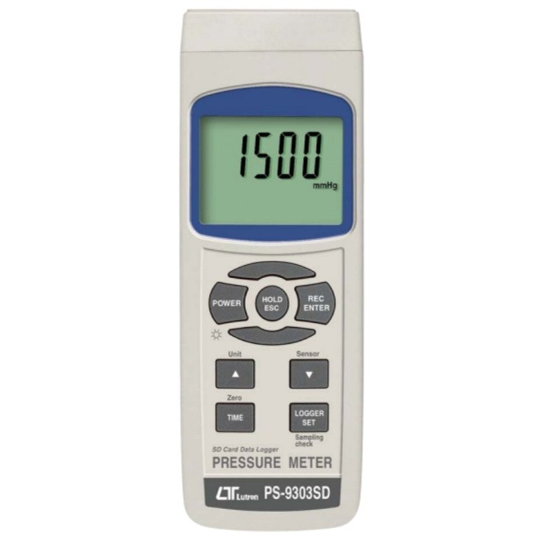 Máy đo và ghi dữ liệu áp suất Lutron PS-9303SD
