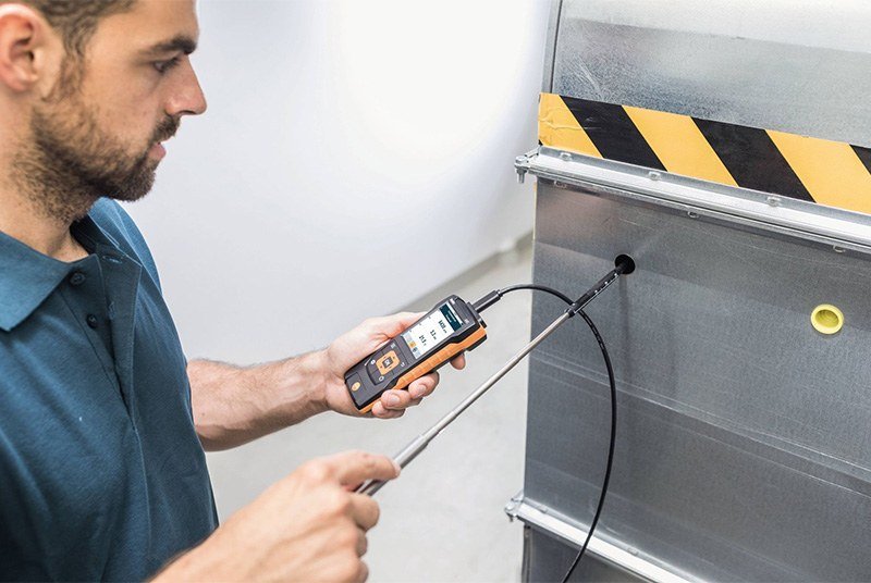 Máy đo vận tốc gió Testo 440 0563 4400 có đầu dò linh hoạt Máy đo vận tốc gió Testo 440 0563 4400 có đầu dò linh hoạt