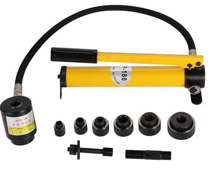 Hình ảnh máy đột lỗ thủy lực cầm tay SYK-8A
