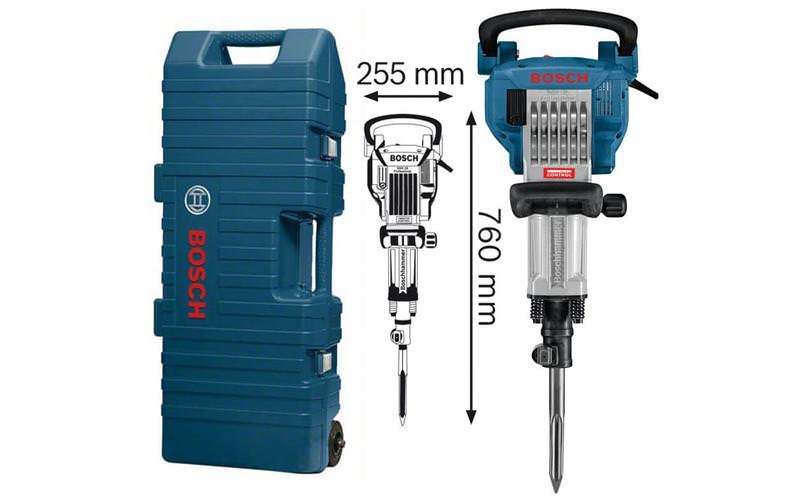 Máy đục bê tông Bosch GSH 16-30 đi kèm hộp đựng