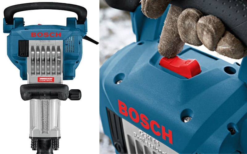 Bosch GSH 16-30 thiết kế hiện đại với nhiều tính năng tiện ích cho người dùng
