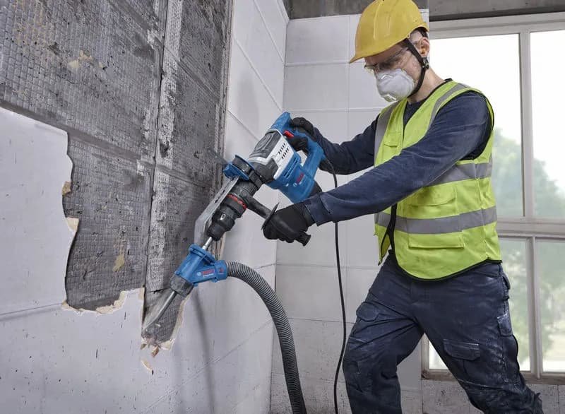 Máy đục bê tông Bosch GSH 5MX là lựa chọn phù hợp cho thợ xây dựng chuyên nghiệp