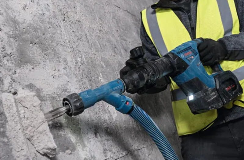 Bosch GSH 18V-5 (SOLO) sử dụng động cơ không chổi than Biturbo hiệu suất cao