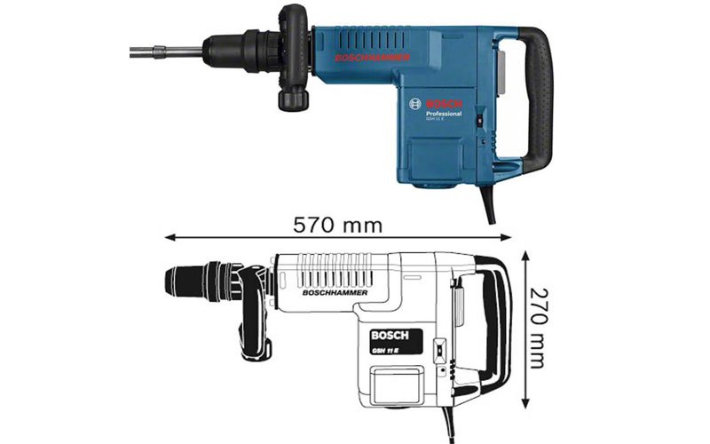 Máy đục phá bê tông Bosch GSH 11 E