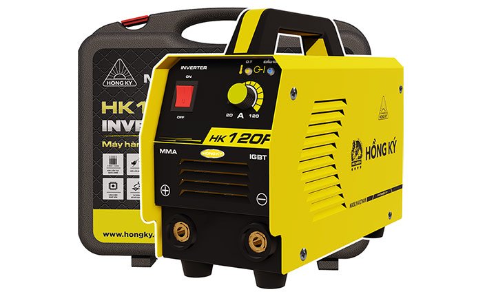 Hình ảnh máy hàn điện Hồng Ký 120A Hình ảnh máy hàn điện Hồng Ký 120A