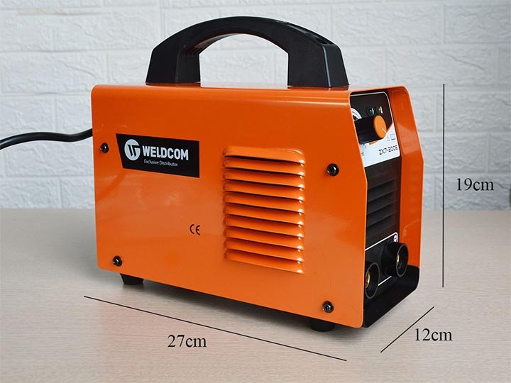 Kích thước máy hàn que Jasic ZX7-200E Kích thước máy hàn que Jasic ZX7-200E