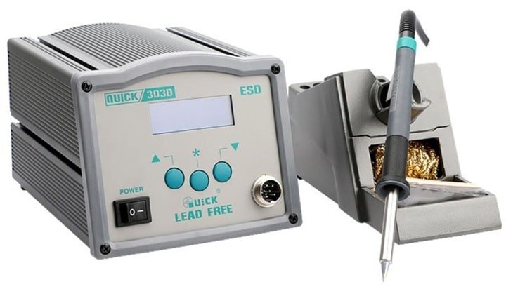 Quick 303D có công suất 120W, hoạt động ổn định Quick 303D có công suất 120W, hoạt động ổn định