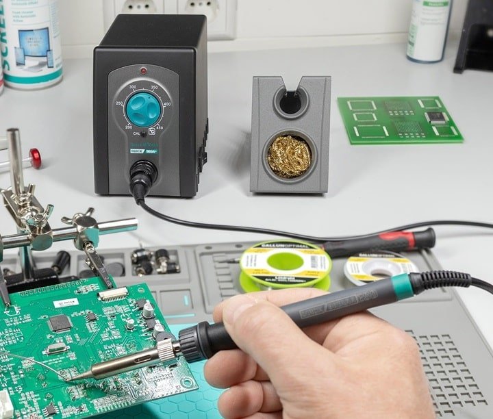 Quick 969A+ hàn tốt, điều chỉnh nhiệt lên tới 450 độ C
