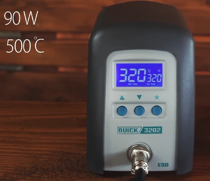 Máy hàn loa thông minh Quick 3202 nhỏ nhẹ, dễ chuyển chuyển Máy hàn loa thông minh Quick 3202 nhỏ nhẹ, dễ chuyển chuyển