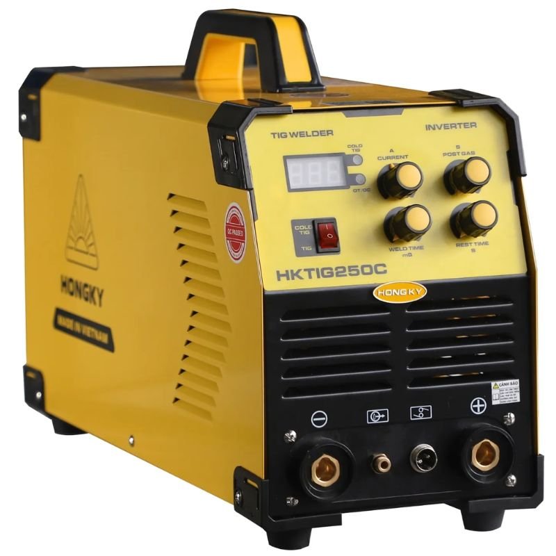 Hồng Ký Master HKTIG250C sử dụng dòng hàn lên tới 250A