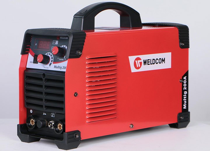 Hình ảnh máy hàn Tig Weldcom Multig 200A Hình ảnh máy hàn Tig Weldcom Multig 200A