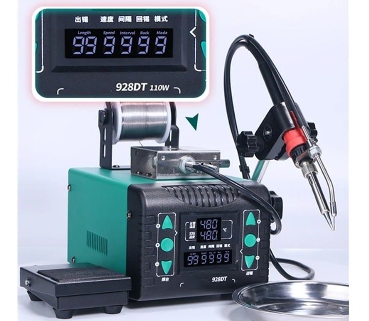 Thiết kế máy đơn giản, dễ sử dụng cấp chì bằng bàn đạp Thiết kế máy đơn giản, dễ sử dụng cấp chì bằng bàn đạp