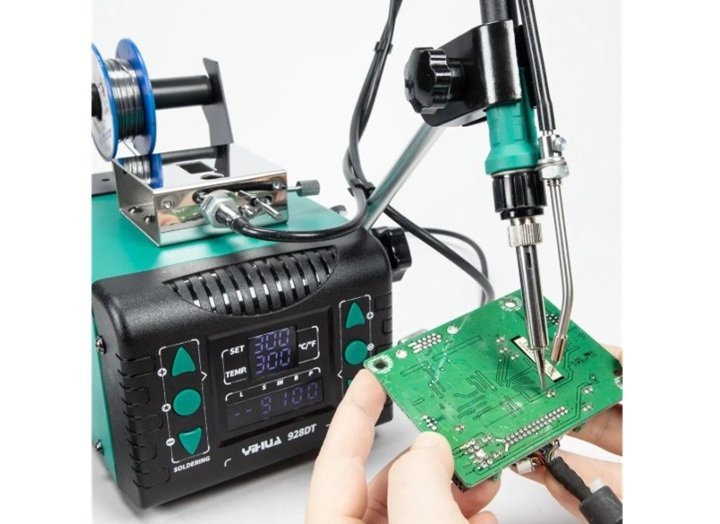 Máy hàn tự cấp chì, thiếc Yihua 928DT hàn nhanh, tự động cấp chì Máy hàn tự cấp chì, thiếc Yihua 928DT hàn nhanh, tự động cấp chì