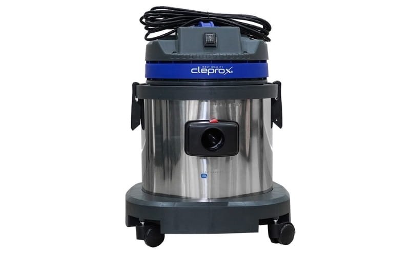 Máy hút bụi CleproX X-1/25 trang bị thùng chứa inox chắc chắn, độ bền cao