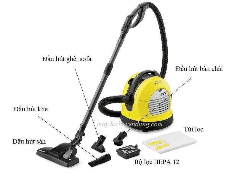 Trọn bộ máy hút bụi Karcher VC 6