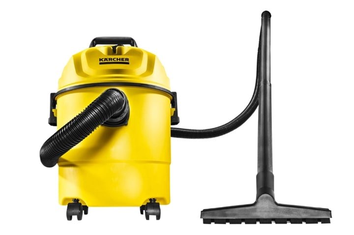 Máy hút bụi khô ướt Karcher WD 1 Classic màu vàng, độ bền cao Máy hút bụi khô ướt Karcher WD 1 Classic màu vàng, độ bền cao