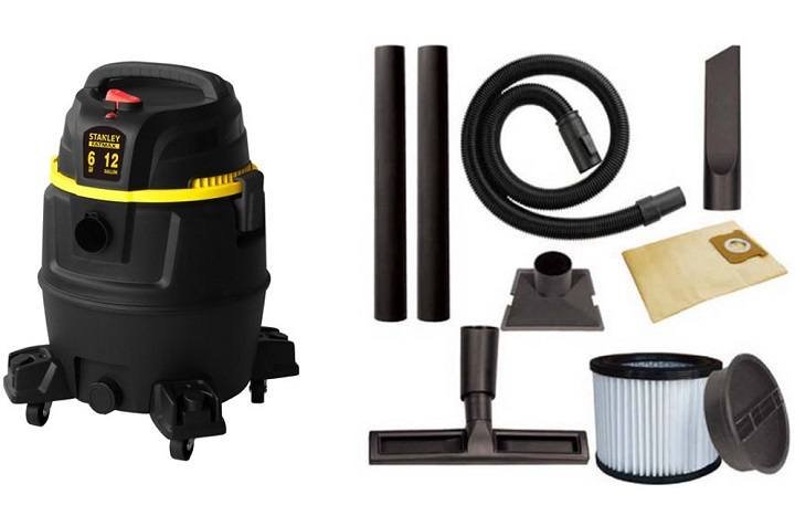 Máy hút bụi công nghiệp khô và ướt Stanley USA-SL19501P-12A