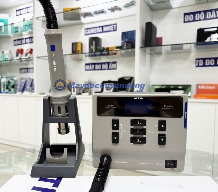 Máy hoạt động với nhiều tính năng, chức năng hỗ trợ khò nhiệt chính xác Máy hoạt động với nhiều tính năng, chức năng hỗ trợ khò nhiệt chính xác