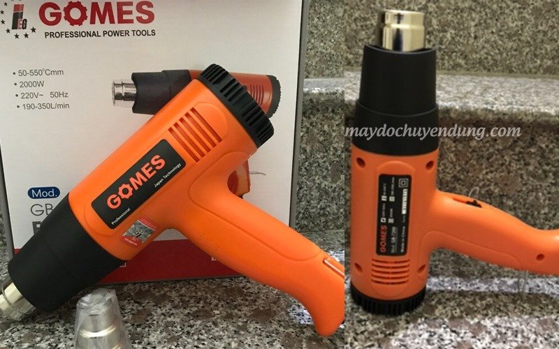 Máy thổi hơi nóng Gomes GB-7200 Máy thổi hơi nóng Gomes GB-7200