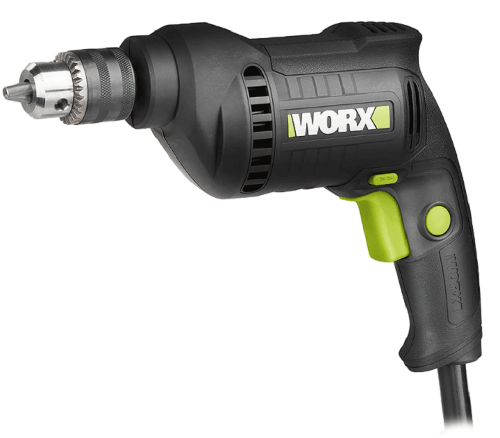 Máy khoan 380W 10mm Worx Green WU118 nhỏ gọn chắc chắn Máy khoan 380W 10mm Worx Green WU118 nhỏ gọn chắc chắn