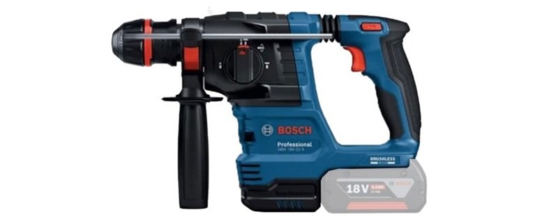 Thiết kế máy gọn, dễ thao tác với tay cầm phụ