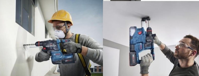 Bosch GBH 18V-22 X khoan đục nhanh, hiệu suất cao