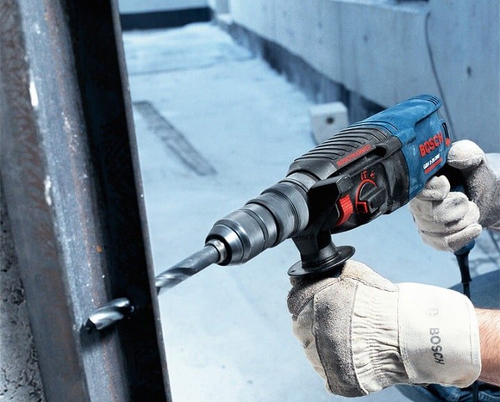 Cách lắp đặt máy khoan búa GBH 2-24 DFR Cách lắp đặt máy khoan búa GBH 2-24 DFR