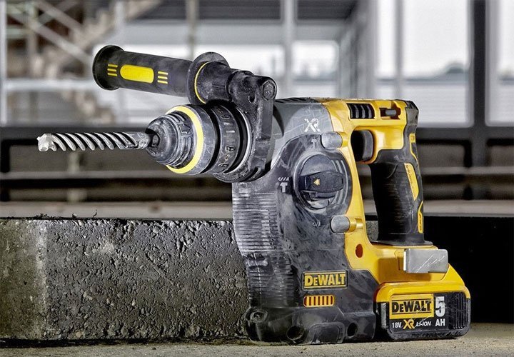 Dewalt DCH273P2 KR phù hợp sử dụng ở các công trình xây dựng