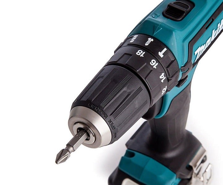 Thiết kế máy khoan pin Makita HP333DSYE Thiết kế máy khoan pin Makita HP333DSYE