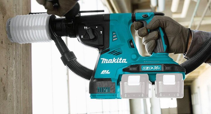 Máy khoan đa năng Makita DHR280PT2J 3 chức năng